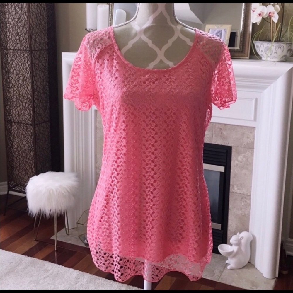 Lace Top, size Large